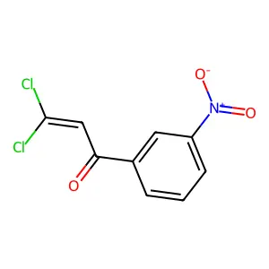 3,3-Dichloro-1-(3-nitrophenyl)prop-2-en-1-one structure
