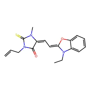 C18H19N3O2S structure