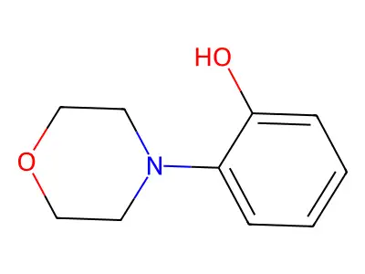 2-Morpholinophenol structure