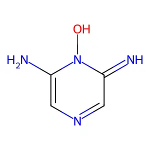 2,6-Pyrazinediamine1-oxide structure