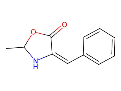 5-Oxazolidinone,2-methyl-4-(phenylmethylene)- structure