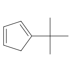 1-t-butylcyclopentadiene structure