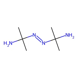 2,2'-azobis(2-aminopropane) structure