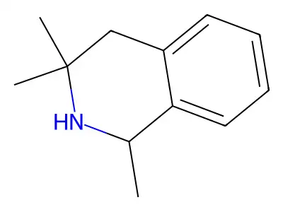 1,3,3-Trimethyl-1,2,3,4-tetrahydroisoquinoline structure