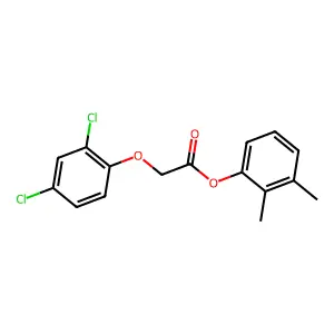 2,3-Dimethylphenyl (2,4-dichlorophenoxy)acetate structure