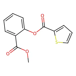 2-(Methoxycarbonyl)phenyl 2-thiophenecarboxylate structure