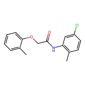 N-(5-chloro-2-methylphenyl)-2-(2-methylphenoxy)acetamide structure