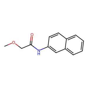 2-methoxy-N-naphthalen-2-ylacetamide structure