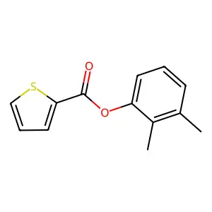 2,3-Dimethylphenyl 2-thiophenecarboxylate structure