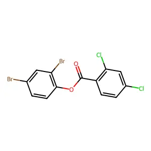 2,4-Dibromophenyl 2,4-dichlorobenzoate structure