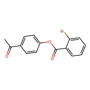 4-Acetylphenyl 2-bromobenzoate structure