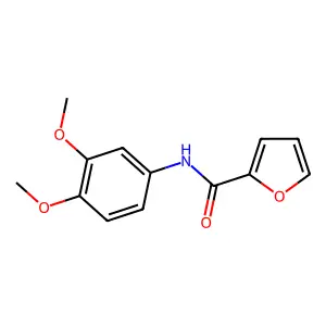 N-(3,4-dimethoxyphenyl)furan-2-carboxamide structure