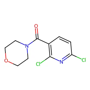 (2,6-Dichloropyridin-3-yl)(morpholino)methanone structure