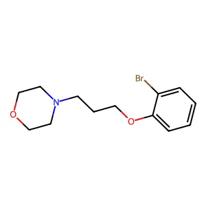 4-(3-(2-Bromophenoxy)propyl)morpholine structure