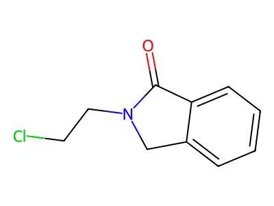 2-(2-Chloroethyl)isoindolin-1-one structure