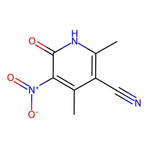 6-Hydroxy-2,4-dimethyl-5-nitronicotinonitrile structure