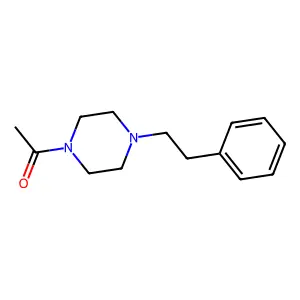 1-[4-(2-Phenylethyl)piperazin-1-yl]ethanone structure
