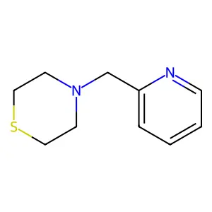 4-(Pyridin-2-ylmethyl)thiomorpholine structure