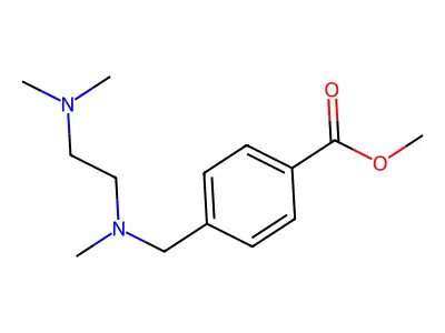 Methyl 4-{[[2-(dimethylamino)ethyl](methyl)amino]methyl}benzoate structure