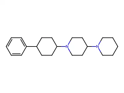 1'-(4-Phenylcyclohexyl)-1,4'-bipiperidine structure