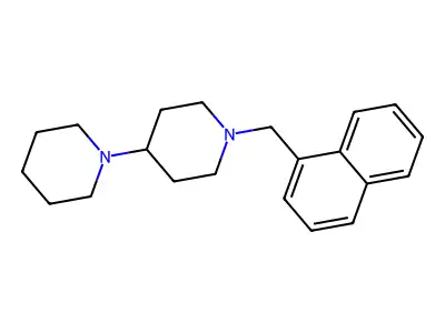 1'-(Naphthalen-1-ylmethyl)-1,4'-bipiperidine structure