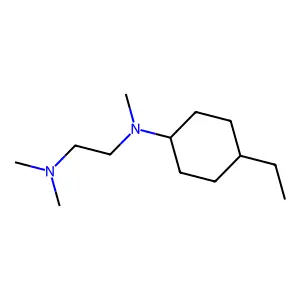 1,2-Ethanediamine,N-(4-ethylcyclohexyl)-N,N,N-trimethyl-(9CI) structure