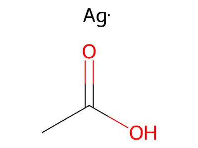 Silver acetate, ReagentPlus(R), 99% structure