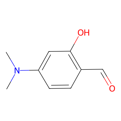 4-(Dimethylamino)-2-hydroxybenzaldehyde structure