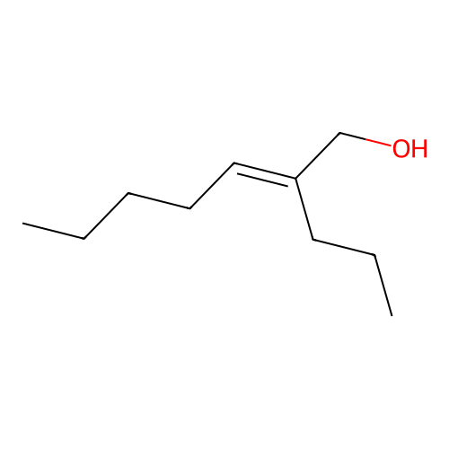 2-Hepten-1-ol, 2-propyl- structure