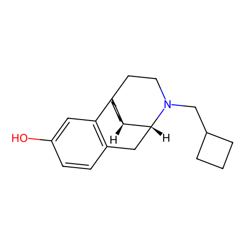 Butorphan structure