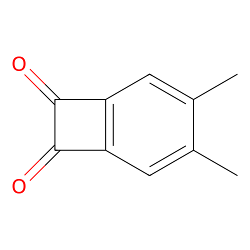 3,4-Dimethylbicyclo[4.2.0]octa-1,3,5-triene-7,8-dione structure