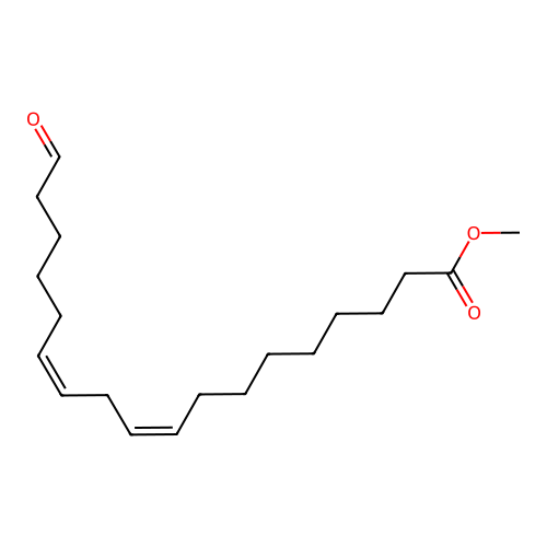 Methyl ketooctadecadienoate structure
