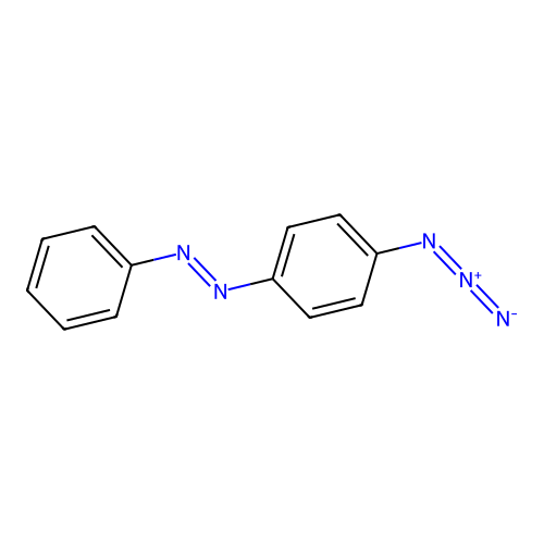 p-Phenylazophenyl azide structure