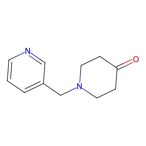 1-(Pyridin-3-ylmethyl)piperidin-4-one structure
