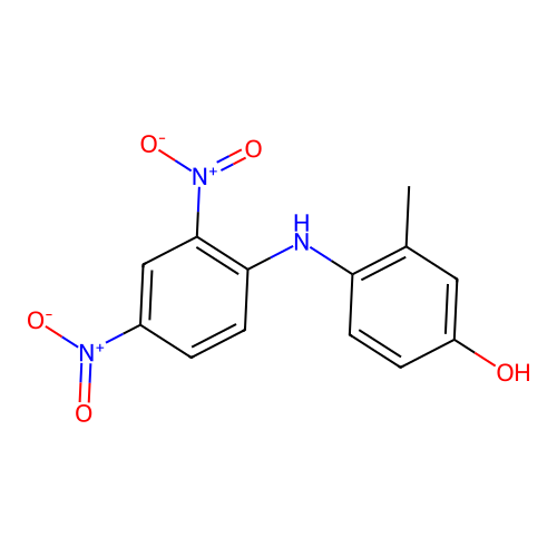 4-(2,4-Dinitroanilino)-3-methylphenol structure