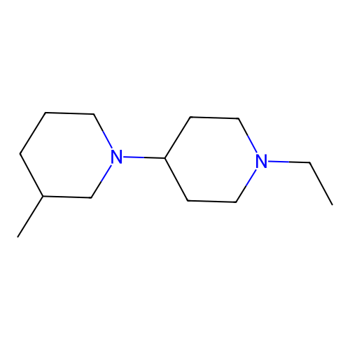 1'-Ethyl-3-methyl-1,4'-bipiperidine structure