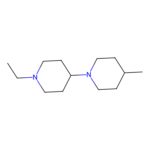 1'-Ethyl-4-methyl-1,4'-bipiperidine structure