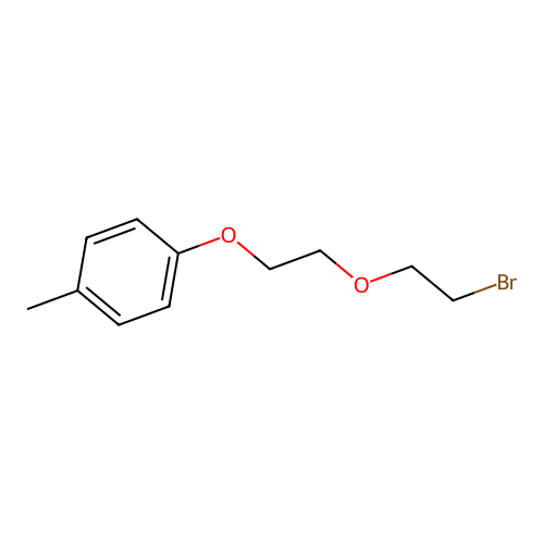 1-[2-(2-Bromoethoxy)ethoxy]-4-methylbenzene structure