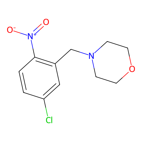 4-(5-Chloro-2-nitrobenzyl)morpholine structure