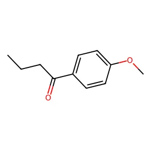 4'-Methoxybutyrophenone structure