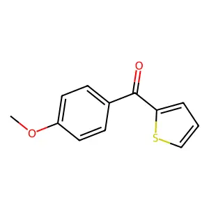 (4-Methoxyphenyl)-2-thienylmethanone structure
