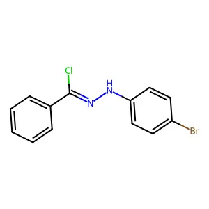 N-(4-溴苯基)苯甲酰肼酰氯 structure