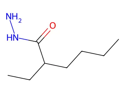 2-Ethylhexanohydrazide structure