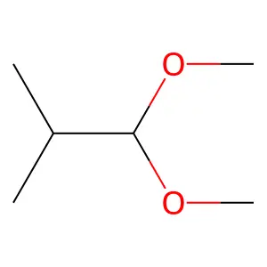 1,1-Dimethoxy-2-methylpropane structure