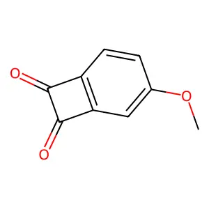 3-Methoxybicyclo[4.2.0]octa-1,3,5-triene-7,8-dione structure