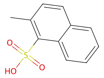 Methylnaphthalenesulphonic acid structure