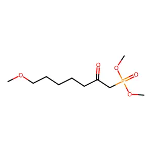 Dimethyl (7-methoxy-2-oxoheptyl)phosphonate structure