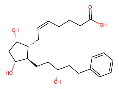 拉坦前列腺素酸 structure