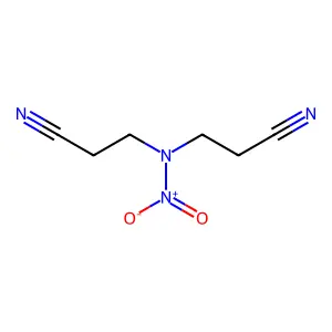 3,3'-(硝基亚氨基)二丙腈 structure