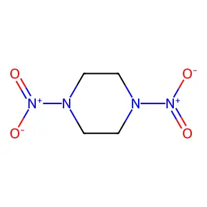 1,4-Dinitropiperazine structure